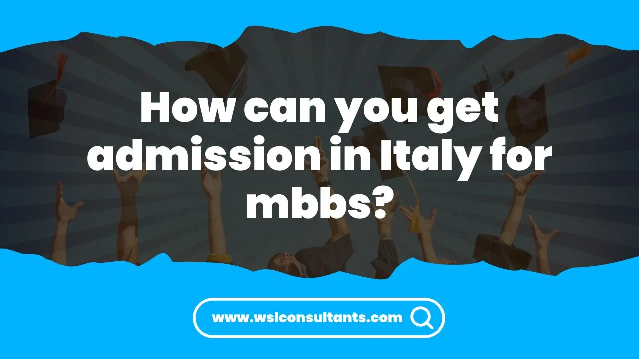 Admission in Italy for MBBS
