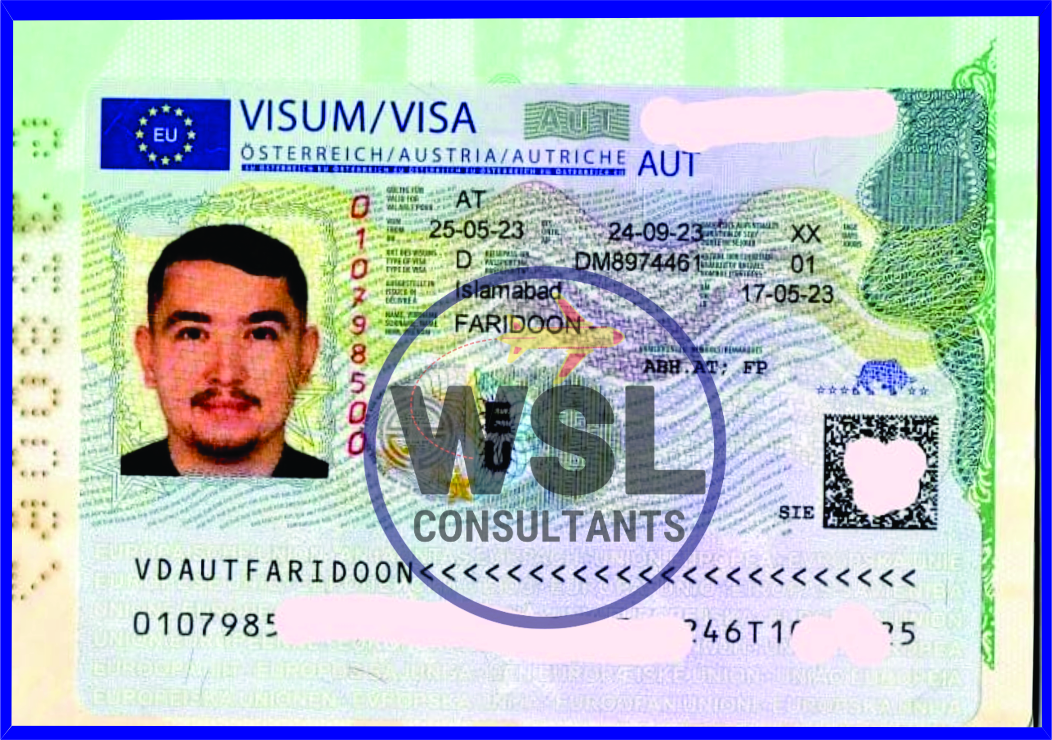 faridoon passport