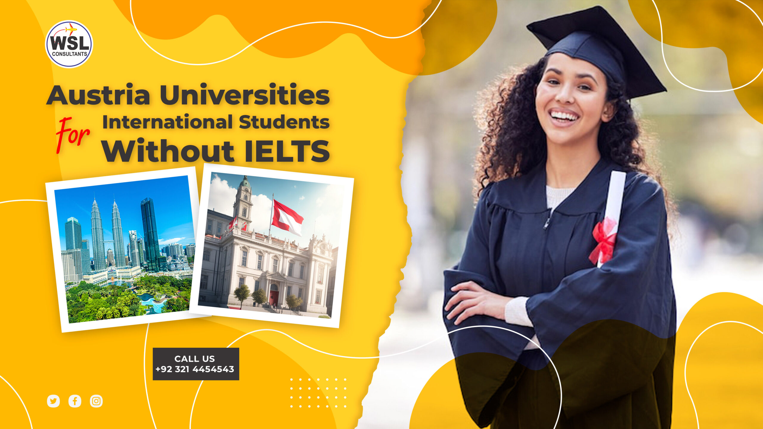 Austria Universities for International Students Without IELTS