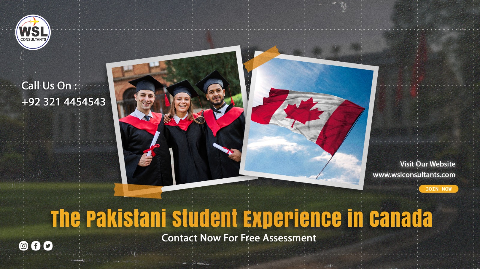 Canada has long been a welcoming destination for international students, and Pakistani students are no exception. With its top-notch educational institutions, diverse culture, and breathtaking landscapes, Canada offers a unique and enriching experience for Pakistani students pursuing higher education abroad. In this article, we'll explore the journey of Pakistani students in Canada, answering key questions about their experiences and opportunities. Does Canada Accept Pakistani Students? One of the most frequently asked questions by Pakistani students is whether Canada accepts them as international students. The short answer is yes! Canada has a robust and inclusive education system that actively encourages international students, including those from Pakistan, to pursue their academic dreams. Canadian universities and colleges warmly welcome students from all corners of the globe. Is Canada Good for Pakistani Students? Canada is not just good for Pakistani students; it's exceptional. The country consistently ranks among the top study destinations worldwide, known for its high-quality education and emphasis on research and innovation. Pakistani students in Canada have access to a wide range of programs, from business and engineering to medicine and the arts. Furthermore, Canada's commitment to diversity ensures a safe and inclusive environment for all, regardless of their cultural or religious background. Student Life in Canada Life as a Pakistani student in Canada is a unique blend of academic rigor and memorable experiences. Canadian cities like Toronto, Vancouver, and Montreal offer a vibrant multicultural atmosphere. Pakistani students often find a community of like-minded individuals who share their journey. Additionally, Canadian institutions provide excellent support services for international students, including orientation programs, counseling, and language assistance. Moreover, the country's stunning natural landscapes provide endless opportunities for exploration. From the Rocky Mountains in Alberta to the pristine lakes in Ontario, there's no shortage of outdoor adventures. Pakistani students can partake in hiking, skiing, and other recreational activities while taking a break from their studies. To gain firsthand insights into the Pakistani student experience in Canada, you can read personal accounts on platforms like Quora. Success Rate of Pakistani Student Visas to Canada Securing a student visa is a crucial step for Pakistani students wishing to study in Canada. While the process may seem daunting, it's important to note that Canada values its international student community. The success rate for Pakistani student visas to Canada is generally high, provided applicants meet the necessary criteria and fulfill the requirements. It's essential to prepare a strong application, including proof of financial support, a letter of acceptance from a recognized Canadian institution, and a clear study plan. Consulting with trusted education consultants can also enhance your chances of a successful student visa application. Organizations like WSL Consultants specialize in guiding Pakistani students through the application process, ensuring that all necessary documents are in order. In Conclusion For Pakistani students, Canada offers an enriching and rewarding educational experience. With its welcoming environment, top-tier institutions, and vast opportunities for personal and academic growth, Canada stands out as an excellent choice for higher education. Pakistani students can not only achieve their academic aspirations but also build lifelong memories in a diverse and inclusive Canadian society. Pakistani Students in Canada