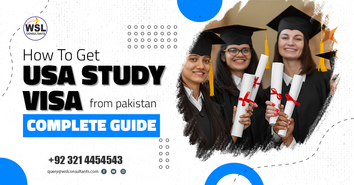 How to get USA study visa from pakistan