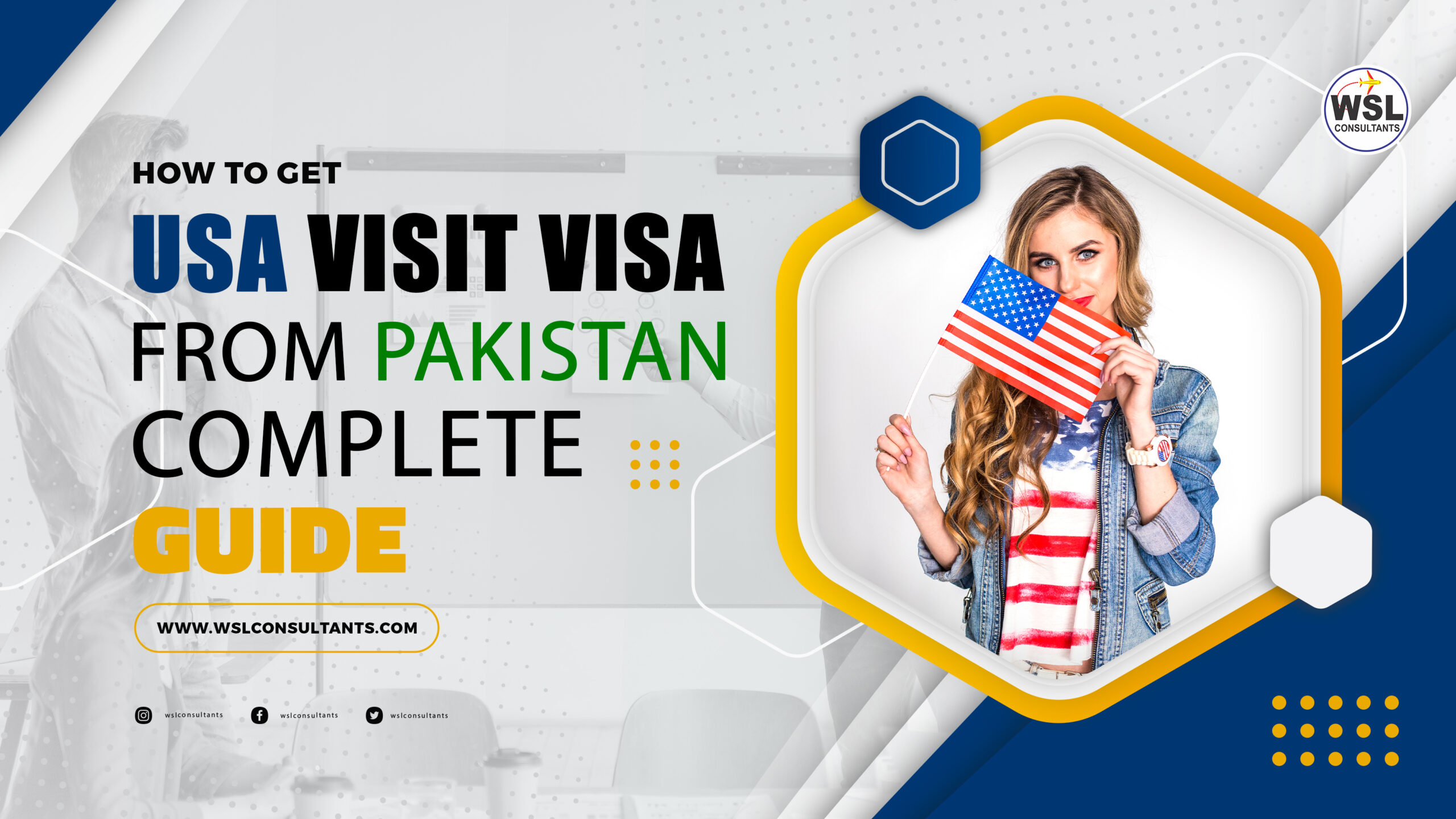 How to get USA visit visa from pakistan