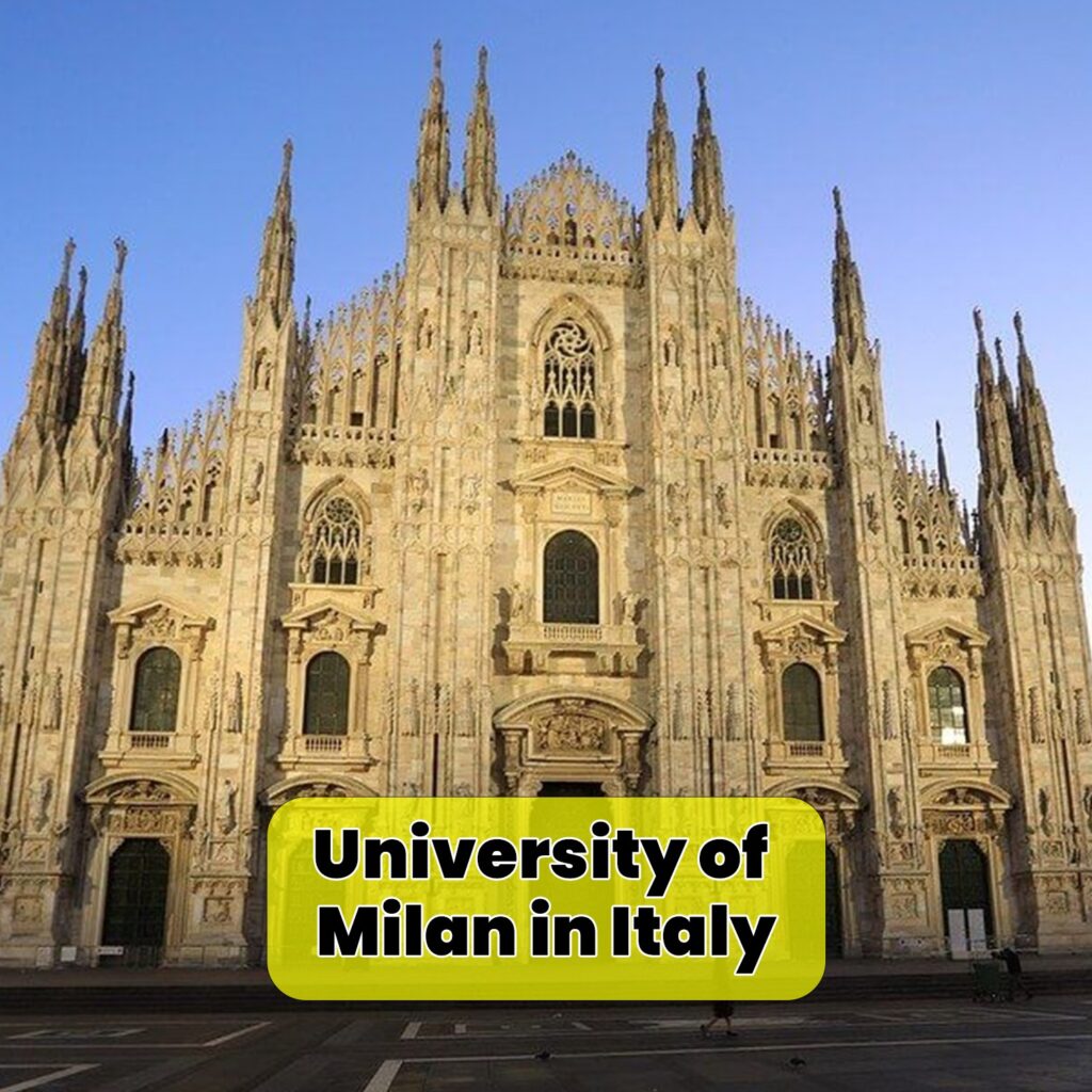 University of Milan in Italy