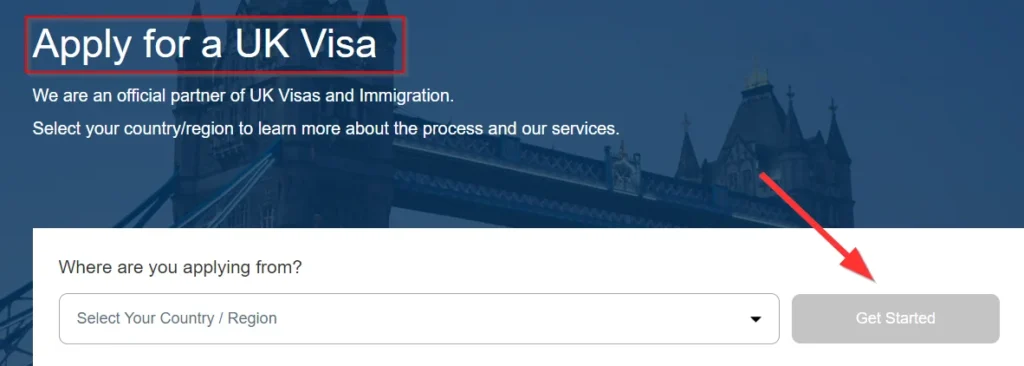 online visa application for UK from Pakistan