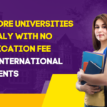 Universities in Italy With No Application Fee for International Students