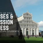 Admission in the University of Pisa