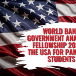World Bank Government Analytics Fellowship 2026 in the USA for Pakistani Students