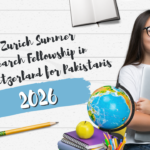 ETH Summer Research Fellowship in Switzerland for Pakistanis 2026