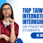 TIGP Taiwan International Internship for Pakistani Students in 2026