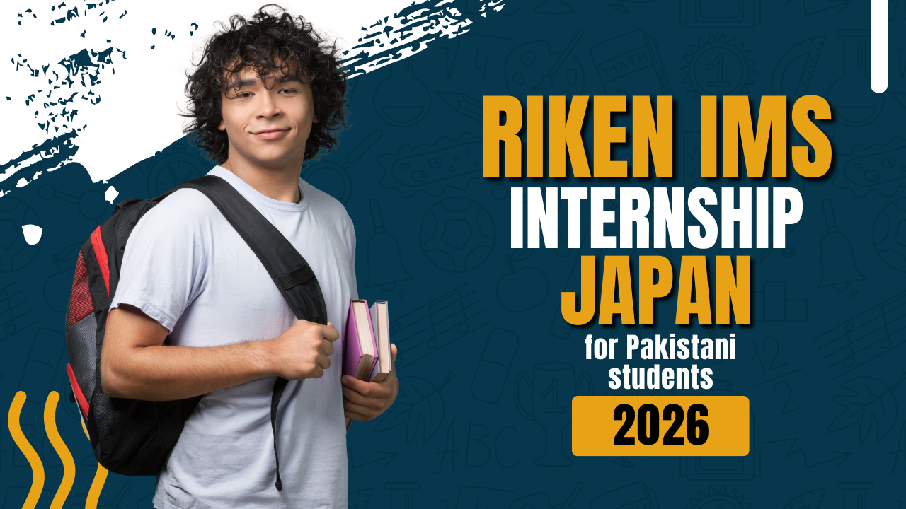 RIKEN IMS Internship Japan for Pakistani students 2026