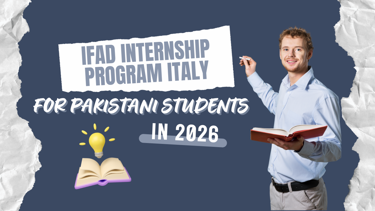 IFAD Internship Program Italy for Pakistani Students in 2026